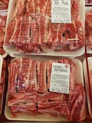 Short ribs $4.59/lb 9-24-16