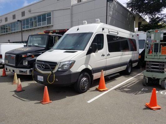 BPD SWAT van