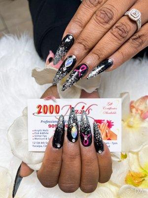 Fulset gel X nails extensions, nails design