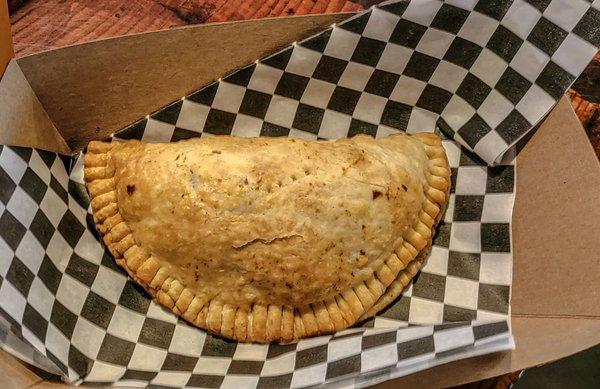 Braised beef pastie