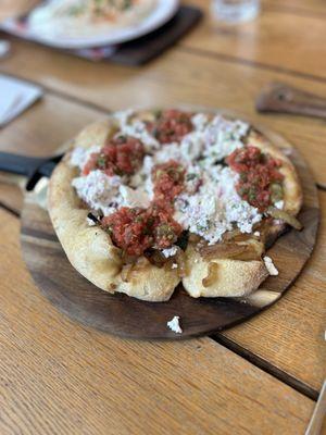 Feta Cheese Flat Bread