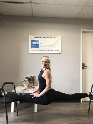 Dancers and gymnast beware, we have a unique program designed for treating your shoulders, hips, knees, and ankles.