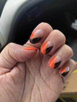 OSU graduation nails