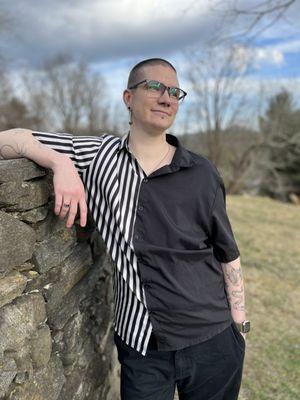 Nik Stancil, LPCC (he/they). Specialties: Neurodivergence, gender identity, perfectionism.