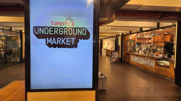 Cute underground market