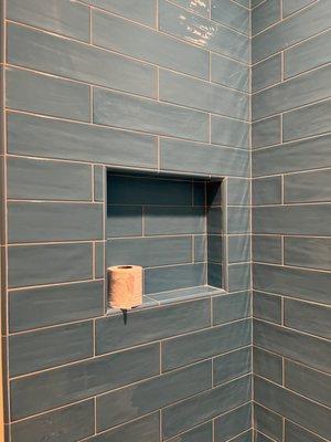 New guest bathroom tile