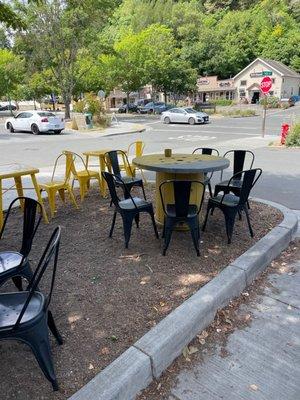 Outdoor seating