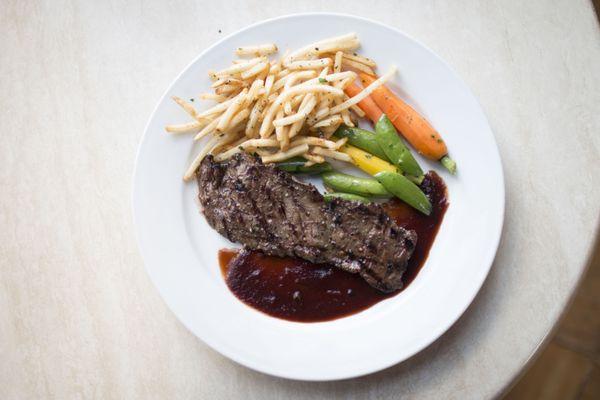 Steak Frites for breakfast, lunch and dinner