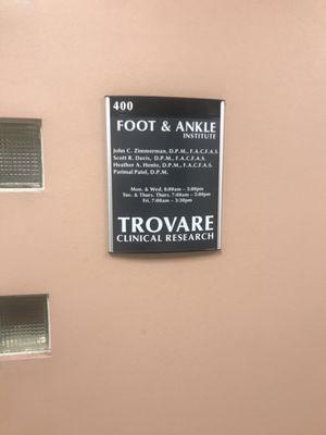 Foot & Ankle Institute