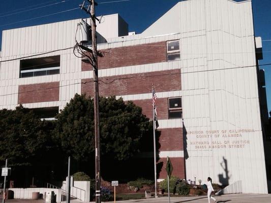 DUI arraignment tour of Alameda County begins in Hayward. Good thing I remembered to wear non metal shoes!