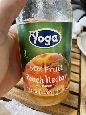 Peach nectar