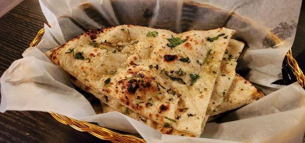 Garlic Cilantro Naan