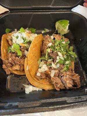 Birria tacos