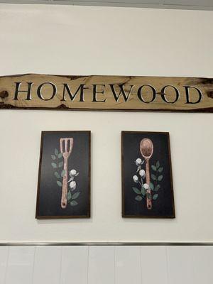 Homewood signage