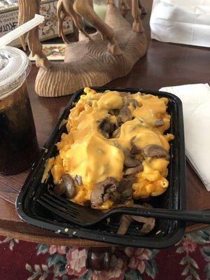 What is this? Not Mushroom Mac and Cheese.