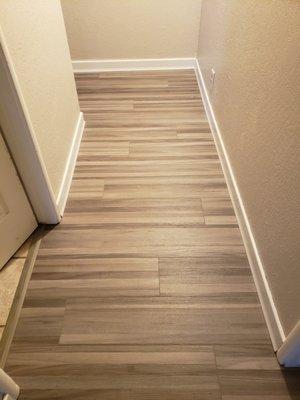 Hallway floors