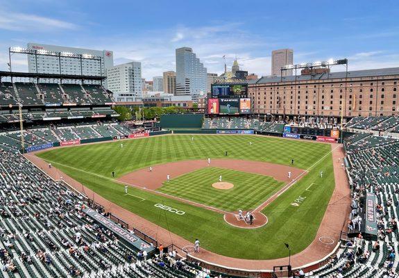 Camden Yards in Baltimore, Maryland.