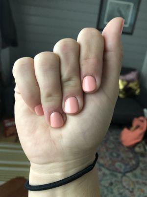 Gel manicure