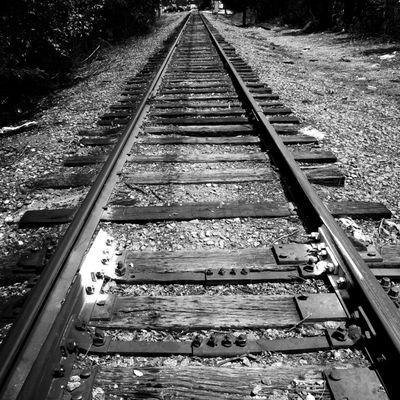 Railroad tracks behind Derek's on Canton Rd