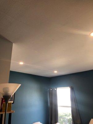 Installed 4- 4 inch recessed lights