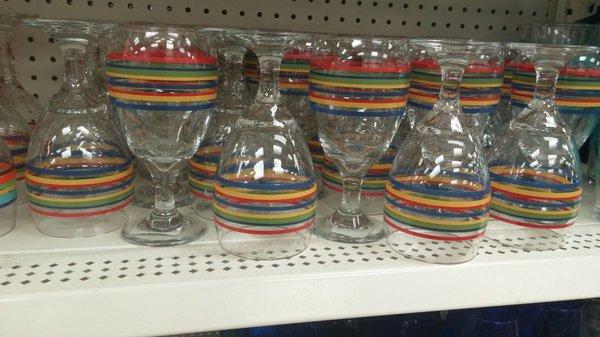 Gay goblets!