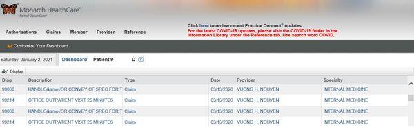 Office visit was paid by Medi-cal but tried to get paid again with Aetna