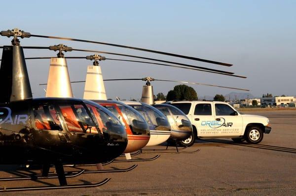 Orbic's Helicopter Fleet & Shuttle