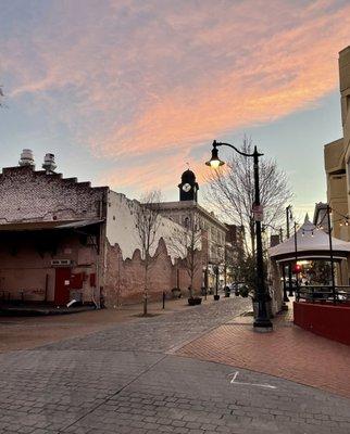 Nice evening, cotton candy skies :)