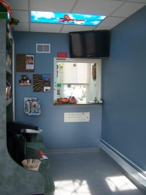 Reception area