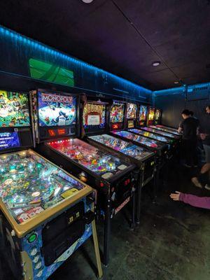 Pinball selection