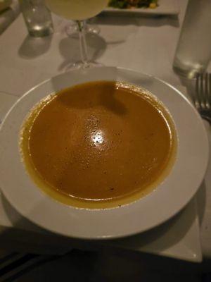 Butternut squash soup