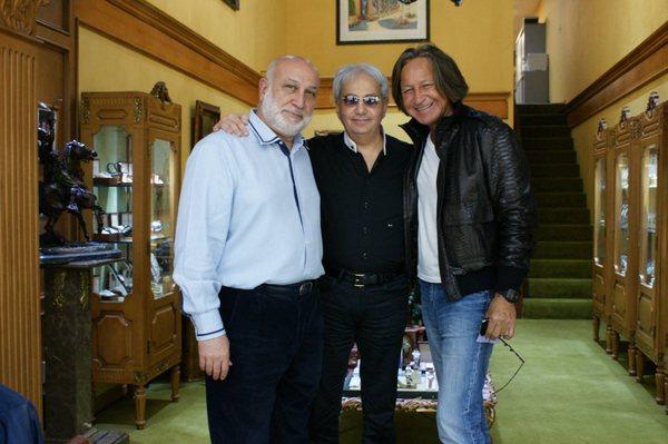 Pastor Benny Hinn and Mohamed Hadid at our old location