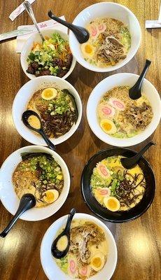 Sutek Don Tonkotsu Beef Suktyak Ramen Tonkotsu Shoyu Ramen Tonkotsu Black Ramen