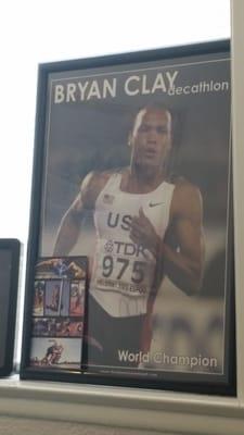 Bryan Clay Olympic Gold medal in decathlon.