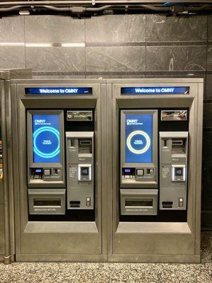 Two machines @ 96 Street Q train. 12/29/24