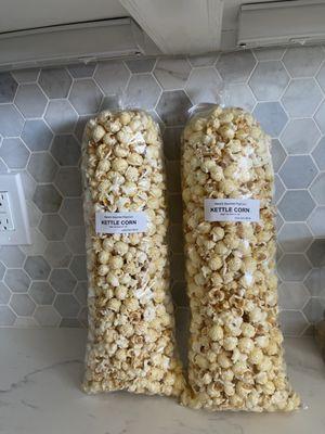 Delicious kettle corn. Enjoy