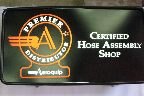 Our Employees are certified Hose Assembly Proffessionals