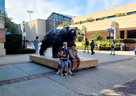 As a UCLA Alumni it was wonderful to visit with my boys who loved the school.