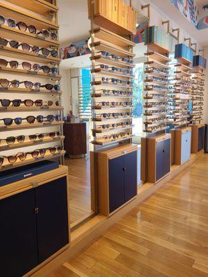 Interior -- Portin of Glasses on Display