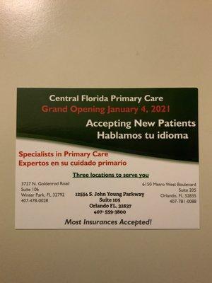 Central Florida Primary Care