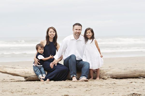 Family Portraits on the Beach