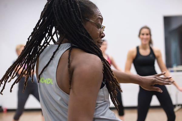 Lots of Zumba®, lots of sweating. Photo by Daniel Nathan