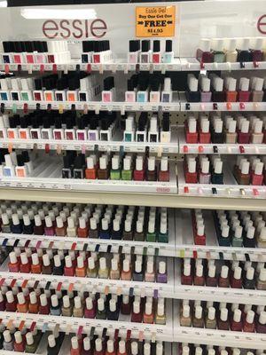 Essie nail polish is $5 until all sold. They are no longer going to carry Essie :(