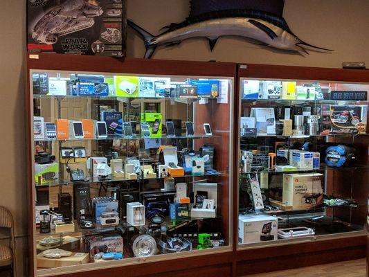 Come browse thru our wide selection of phones and electronics products.