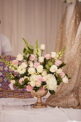 Fresh flowers for ceremony