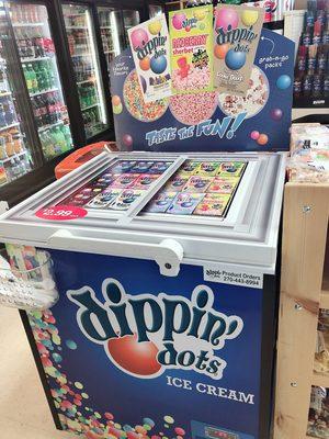 Dipping dots sold here