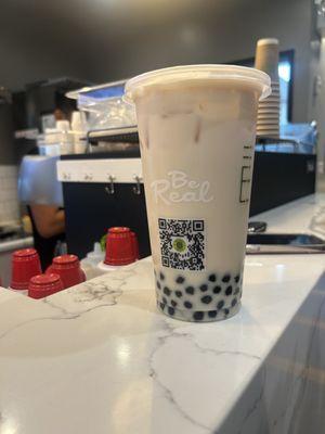 Golden Honey Milk Tea