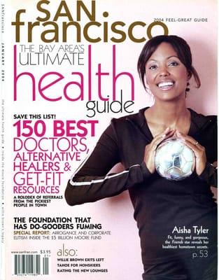 voted "Best practitioner for aches and pains" in Berkeley -  SF Magazine