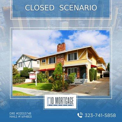 Closed Scenario Mortgage Broker