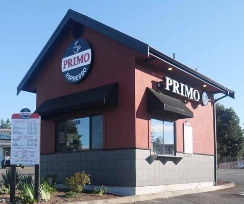 Primo Espresso drive thru coffee bar